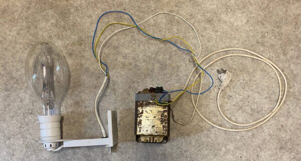 UV-kwikdamplamp met trafo (starter)